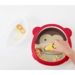 Zoo Smart Serve Plate & Bowl - Monkey - Skip*Hop - BabyOnline HK