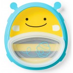 Zoo Smart Serve Plate & Bowl - Bee - Skip*Hop - BabyOnline HK