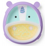 Zoo Smart Serve Plate & Bowl - Unicorn - Skip*Hop - BabyOnline HK