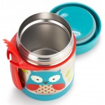 Zoo Insulated Food Jar - Owl - Skip*Hop - BabyOnline HK