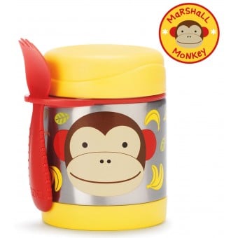 Zoo Insulated Food Jar - Monkey