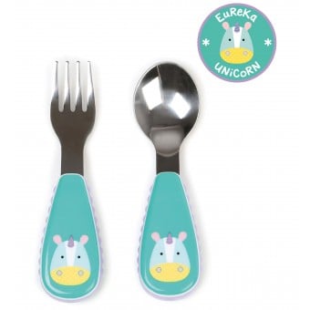 Zootensils - Fork & Spoon - Unicorn
