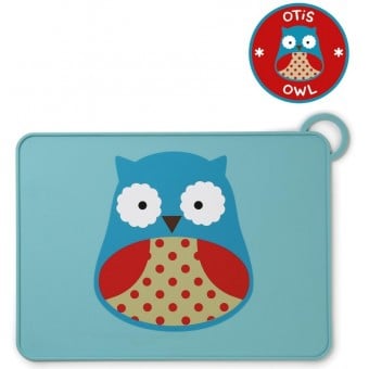 Zoo Fold & Go Placemat - Owl
