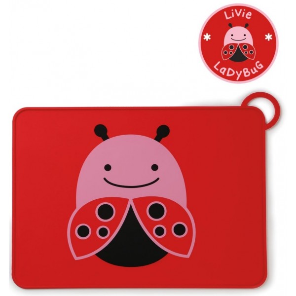 Zoo Fold & Go Placemat - Ladybug - Skip*Hop - BabyOnline HK