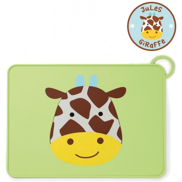 Zoo Fold & Go Placemat - Giraffe - Skip*Hop - BabyOnline HK