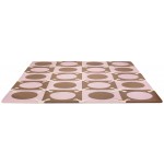 Playspot - Interlocking Foam Tiles - Pink/Brown - Skip*Hop - BabyOnline HK