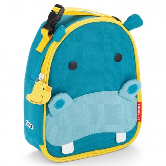 Zoo Lunchies - Insulated Lunch Bags - Hippo