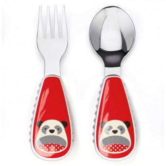 Zootensils Fork & Spoon - Panda