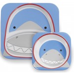 Zoo Melamine Set - Shark - Skip*Hop - BabyOnline HK