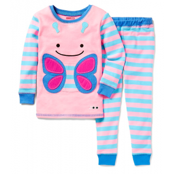 Zoojamas - Little Kid Pajamas (Butterfly)