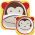 動物樂園仿瓷餐具套裝 - 小猴子