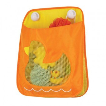Moby 沐浴玩具收集袋 (橙色)
