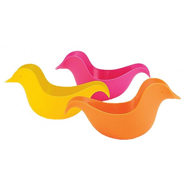 Dunck Floating Bath Toys (Pink/Yellow/Orange) - Skip*Hop - BabyOnline HK
