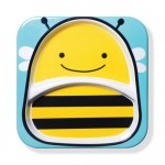 Zoo Tabletop Melamine Set - Bee - Skip*Hop - BabyOnline HK