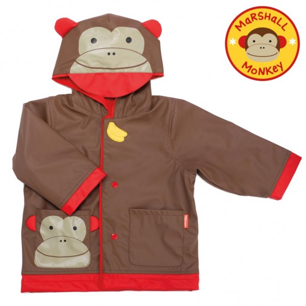 Zoo Pack 可愛動物園小童雨衣 - 猴仔 (L, 5-6 歲) - Skip*Hop - BabyOnline HK