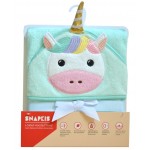 2-Sided Bamboo Hooded Towel (Unicorn) - Snapkis - BabyOnline HK