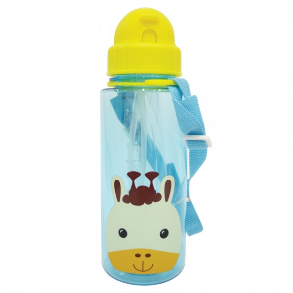 Tritan Straw Bottle 500ml - Giraffe - Snapkis - BabyOnline HK