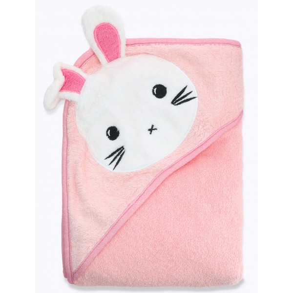 2-Sided Bamboo Hooded Towel (Bunny) - Snapkis - BabyOnline HK