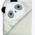 竹纖維雙面連帽浴巾 - 熊猫