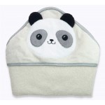 竹纖維雙面連帽浴巾 - 熊猫 - Snapkis - BabyOnline HK