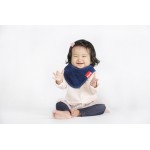 Infant To Toddler Bandana - Navy - Snapkis - BabyOnline HK