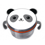 Travel Lidded Snack Cup - Panda - Snapkis - BabyOnline HK