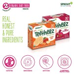 Organic Teetherz - Carrot Apple (15 packets) 50g - Sprout Organic - BabyOnline HK