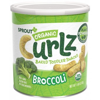Organic Curlz (Gluten-Free) - Broccoli 42g