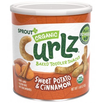 Organic Curlz (Gluten-Free) - Sweet Potato & Cinnamon 42g