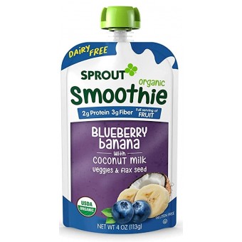 Smoothie - Organic Blueberry Banana with Coconut Milk 113g