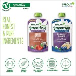 Smoothie - Organic Blueberry Banana with Coconut Milk 113g - Sprout Organic - BabyOnline HK