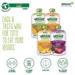 Organic Veggie Power - Green Veggies with Pineapple & Apple 113g - Sprout Organic - BabyOnline HK