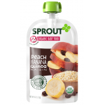 有機水蜜桃、香蕉、藜麥、提子乾 113g - Sprout Organic - BabyOnline HK