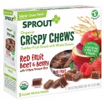 Organic Crispy Chews - Red Berry & Beet (5 packets) 89g - Sprout Organic - BabyOnline HK