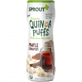 Organic Quinoa Puffs - Maple Cinnamon 43g