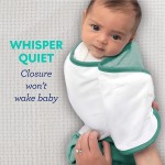 SwaddleMe Luxe - Whisper Quiet Swaddle (S/M) (Art Deco Grey) - Summer Infant - BabyOnline HK