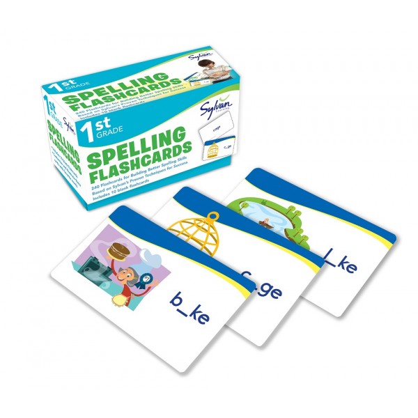 Spelling Flashcards - 1st Grade - Sylvan Learning - BabyOnline HK