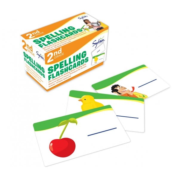 Spelling Flashcards - 2nd Grade - Sylvan Learning - BabyOnline HK