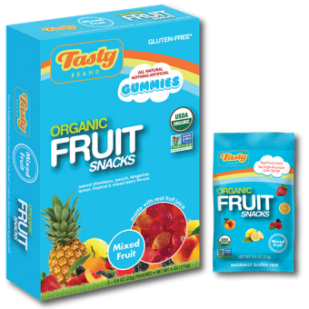 Organic Fruit Snacks (Mixed Fruit) (Box of 5 pouches)
