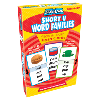 Slide & Learn - Short U Word Families