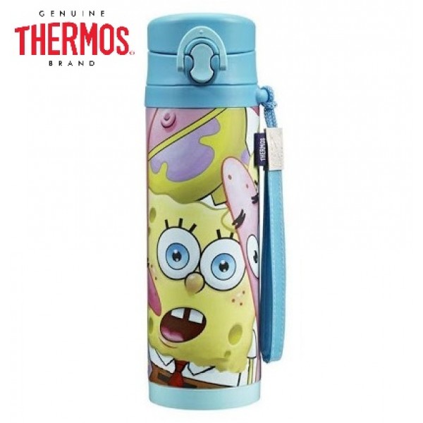 Spongebob - 不銹鋼真空保溫水樽 500ml - Thermos - BabyOnline HK