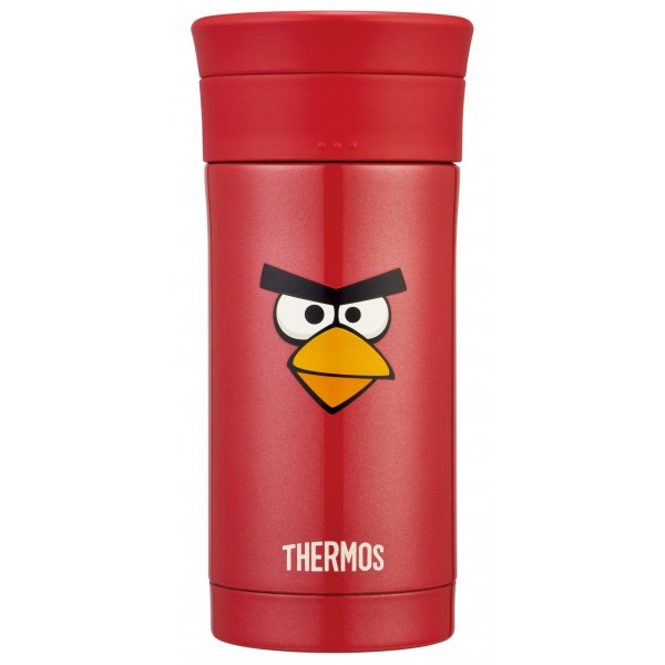 Angry Bird - 不銹鋼真空保溫水樽 350ml (紅色) - Thermos - BabyOnline HK