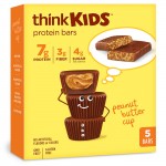 Protein Bars for Kids - Peanut Butter Cup (5 bars) - Think Kids - BabyOnline HK