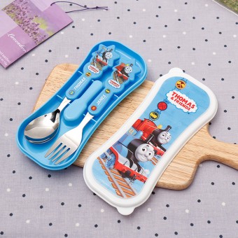 Thomas & Friends - 小童叉子、匙羹連盒套裝