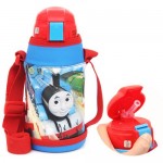 Thomas Insulated Straw Bottle with Strapped Bag 500ml - Thomas & Friends - BabyOnline HK