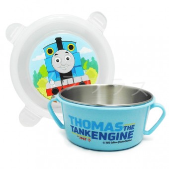 Thomas - 雙耳不鏽鋼隔熱碗連蓋