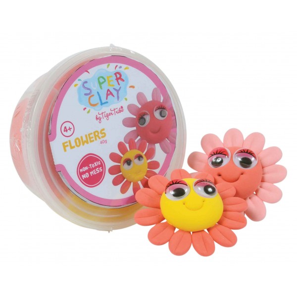 Super Clay Minis - Flowers - Tiger Tribe - BabyOnline HK