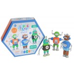 Super Clay Robots - Pack of 3 - Tiger Tribe - BabyOnline HK