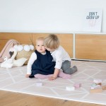 Prettier Playmat - Nordic Collection - Vintage Nude (120 x 180cm) - ToddleKind - BabyOnline HK