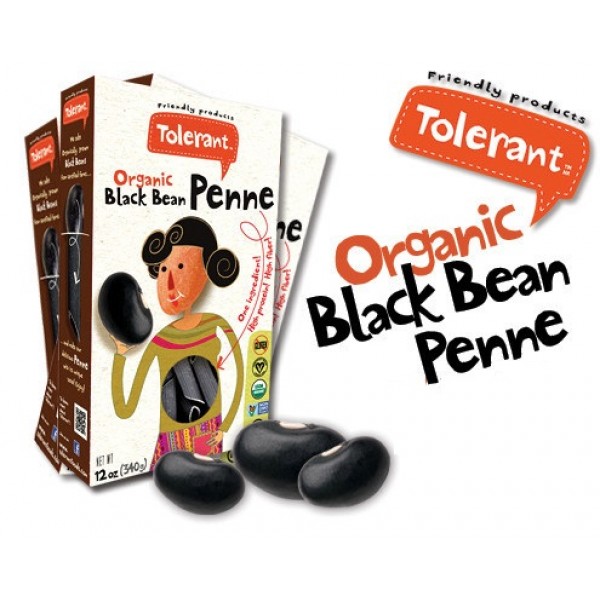 Organic Black Bean Penne 227g - Tolerant - BabyOnline HK